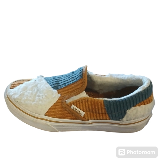 Vans Kids Mixed Media Off The Wall Slip On Sneaker Size 1.0 - Picture 3 of 10